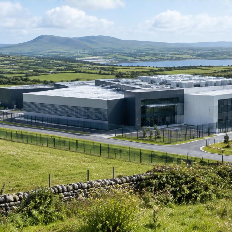 A data centre in the Irish landscape