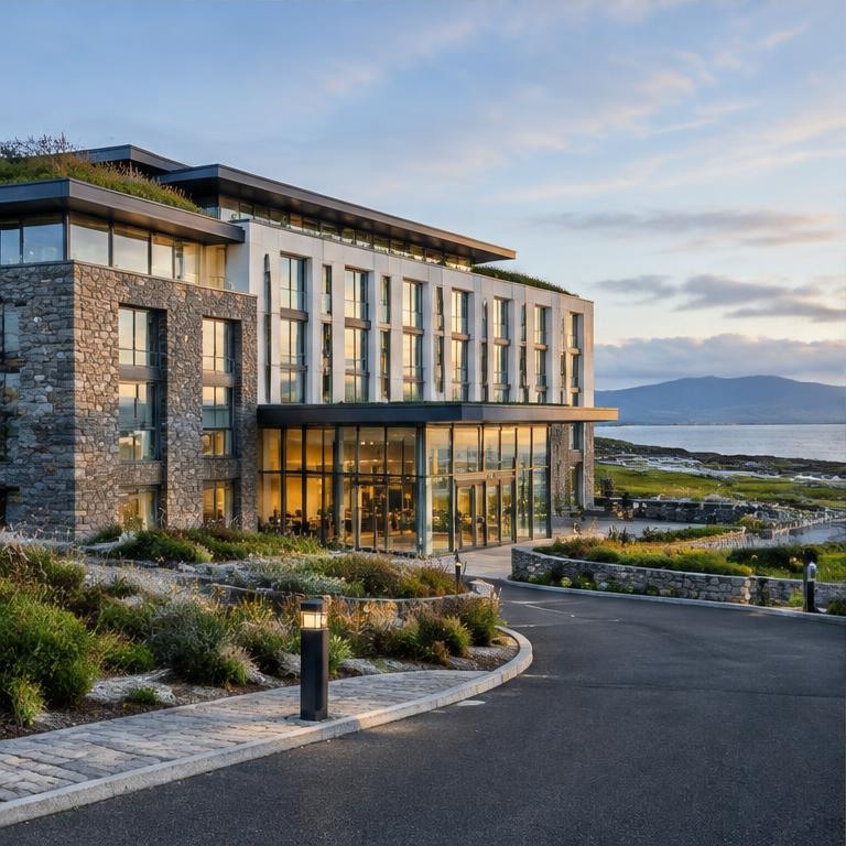 A modern energy-efficient hotel in Ireland
